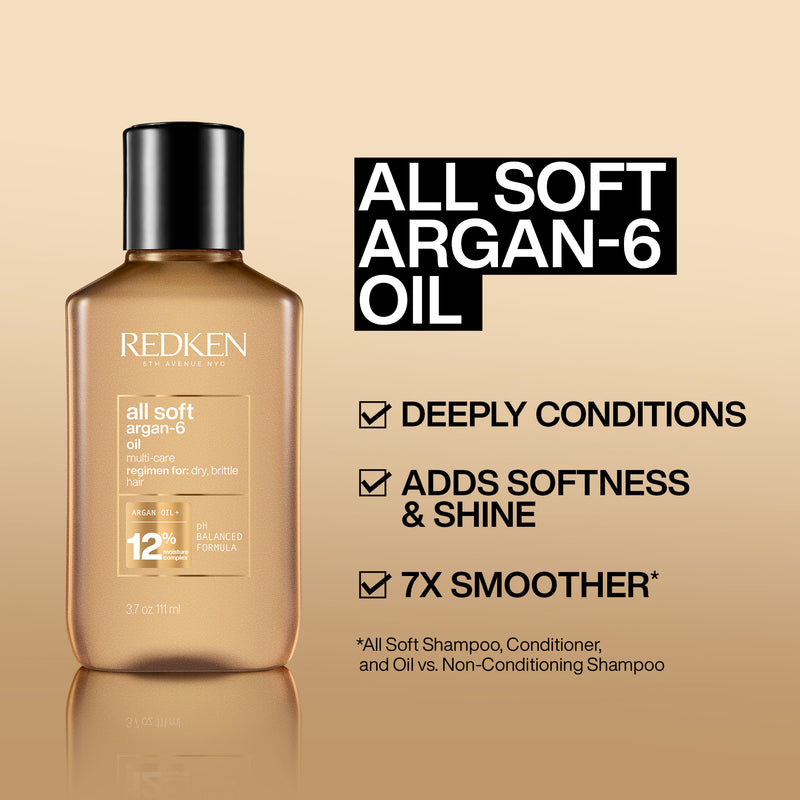 Redken All Soft Argan-6 Hair Oil 111ml