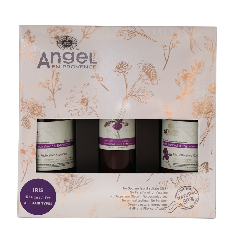 Angel En Provence Iris Leave In Treatment Trio Gift Pack