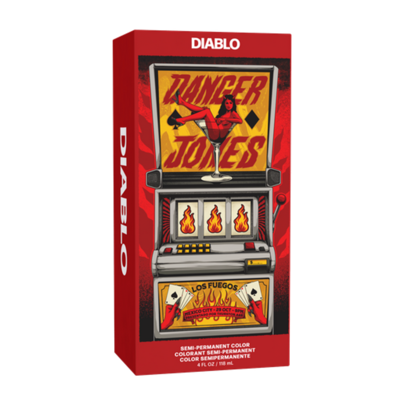 Danger Jones Semi-Permanent Colour - Diablo (Red) 118ml