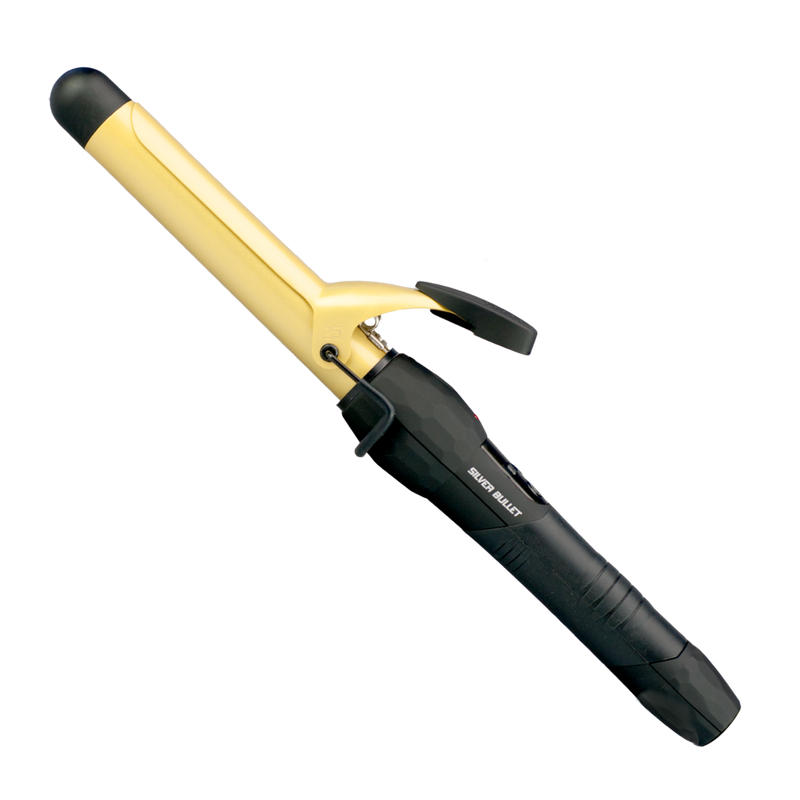 Silver Bullet Curling Iron - Gold Ceramic - 25mm