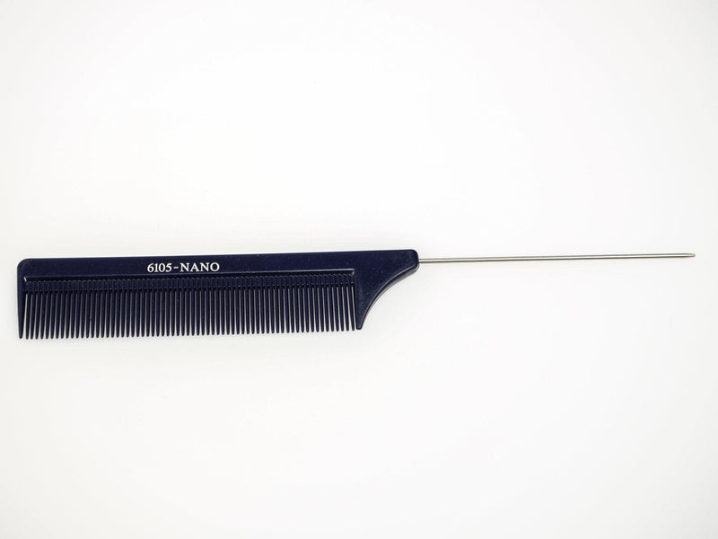 Nano Metal Tail Comb 6105 - Haircare Market