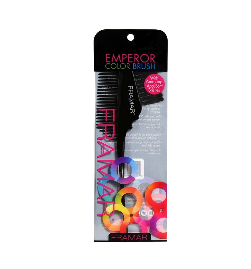 Framar Emperor Color Brush Black - Haircare Market