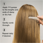 Wella Ultimate Smooth Silky Milk for humidity, UV and heat protection