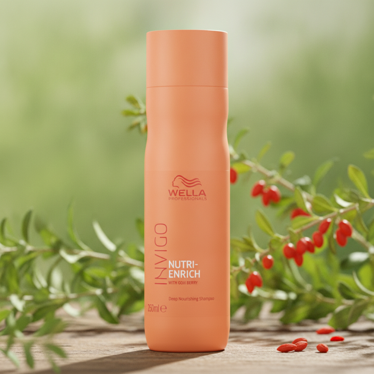 Wella Invigo Nutri-Enrich Deep Nourishing Shampoo for gently cleansing dry or stressed hair