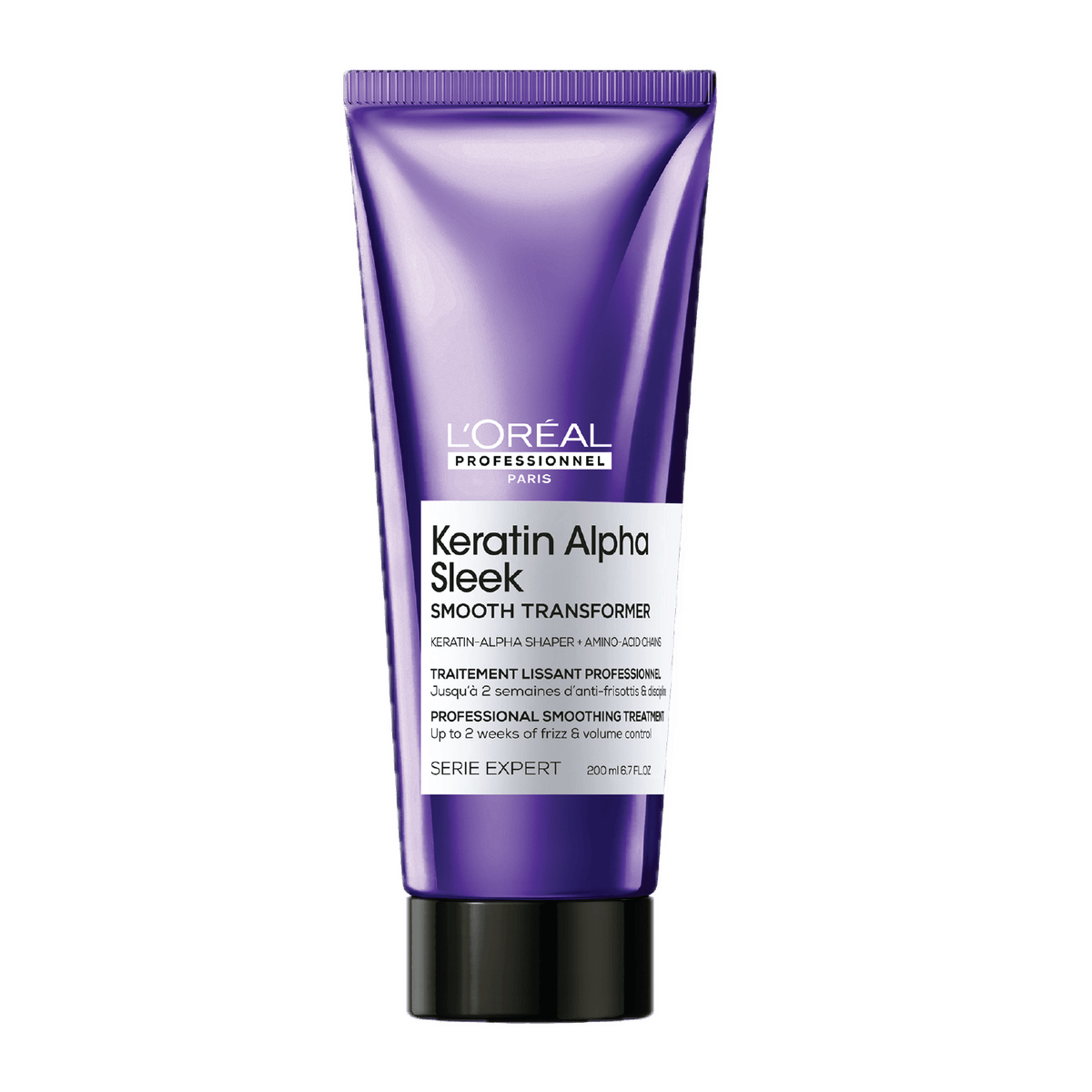 L'Oreal Professional Keratin Alpha Sleek Progressive Treatment to transform frizzy hair