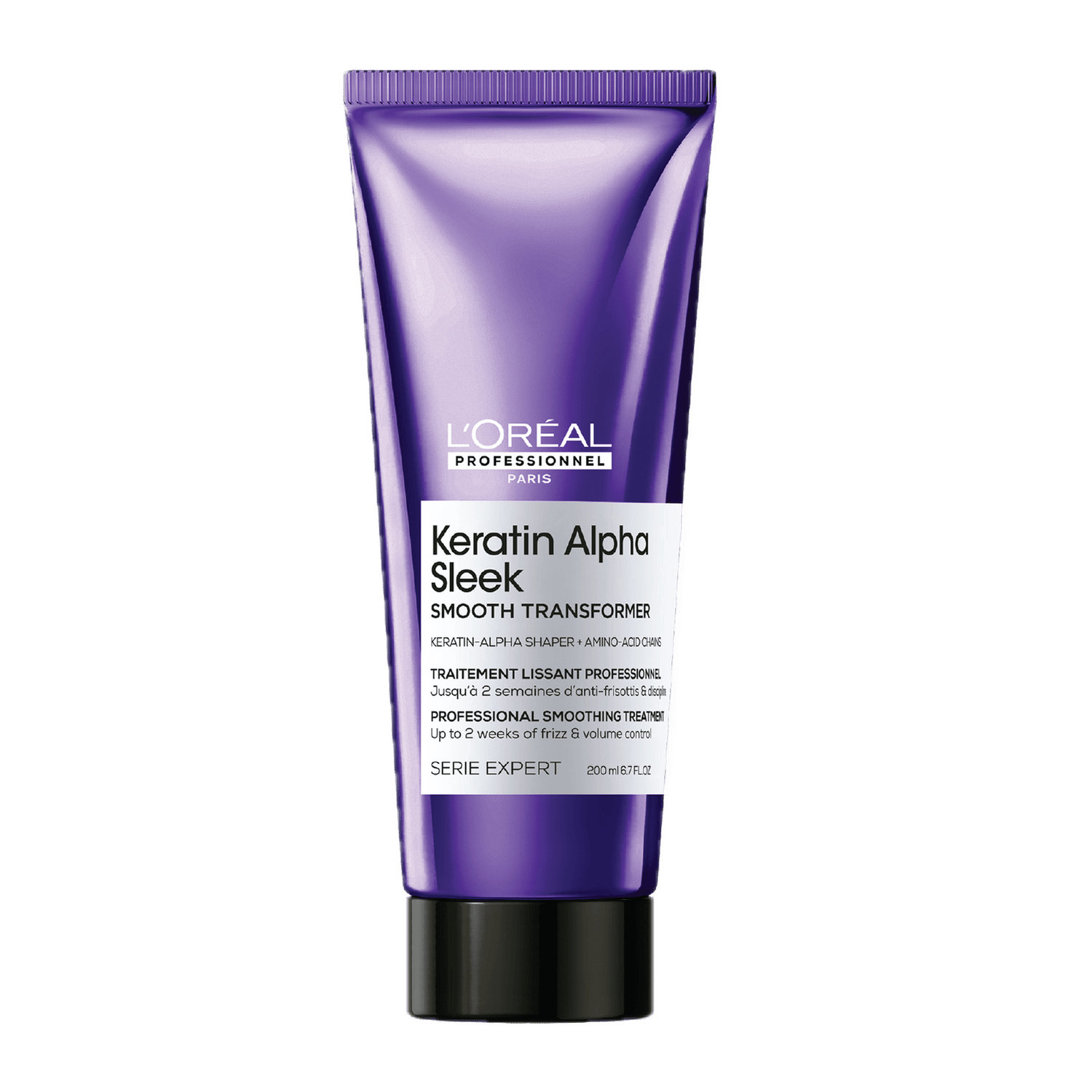 L'Oreal Professional Keratin Alpha Sleek Progressive Treatment to transform frizzy hair