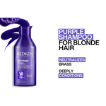 redken color extend Blondage shampoo to neutralise brassy hair