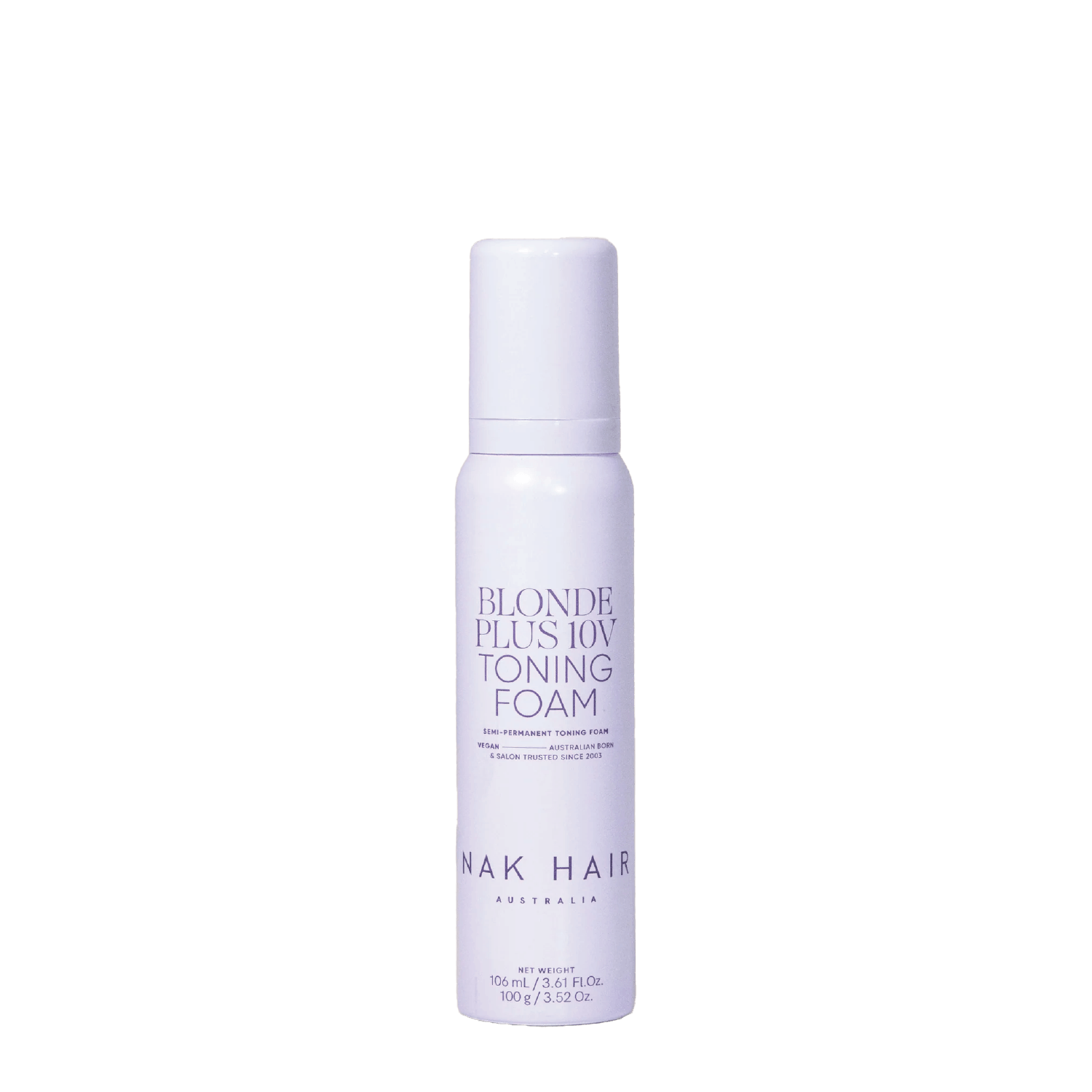 Nak Signature Blonde Plus 10V Toning Foam 100g