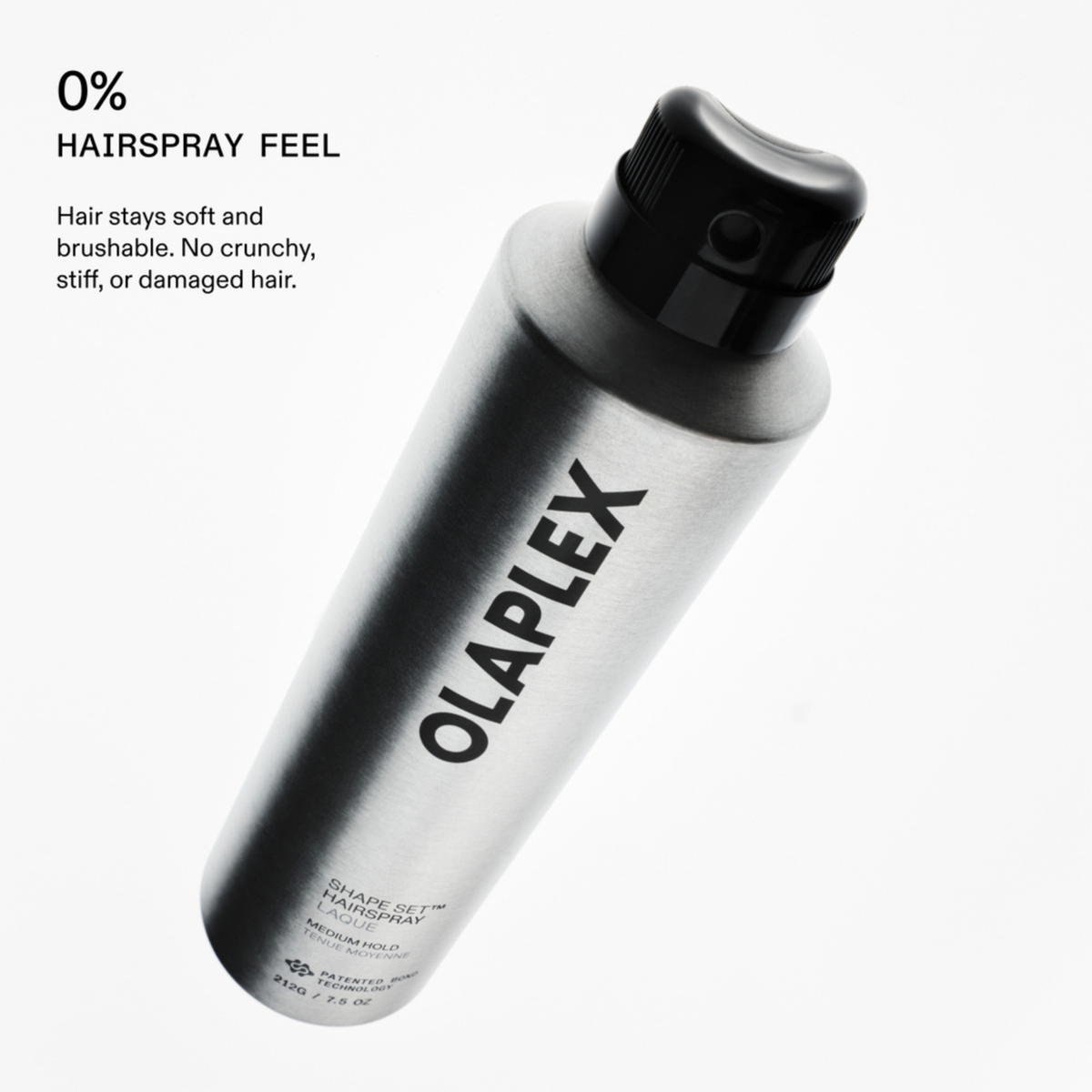 Olaplex Shape Set Hair Spray for soft and brushable hair