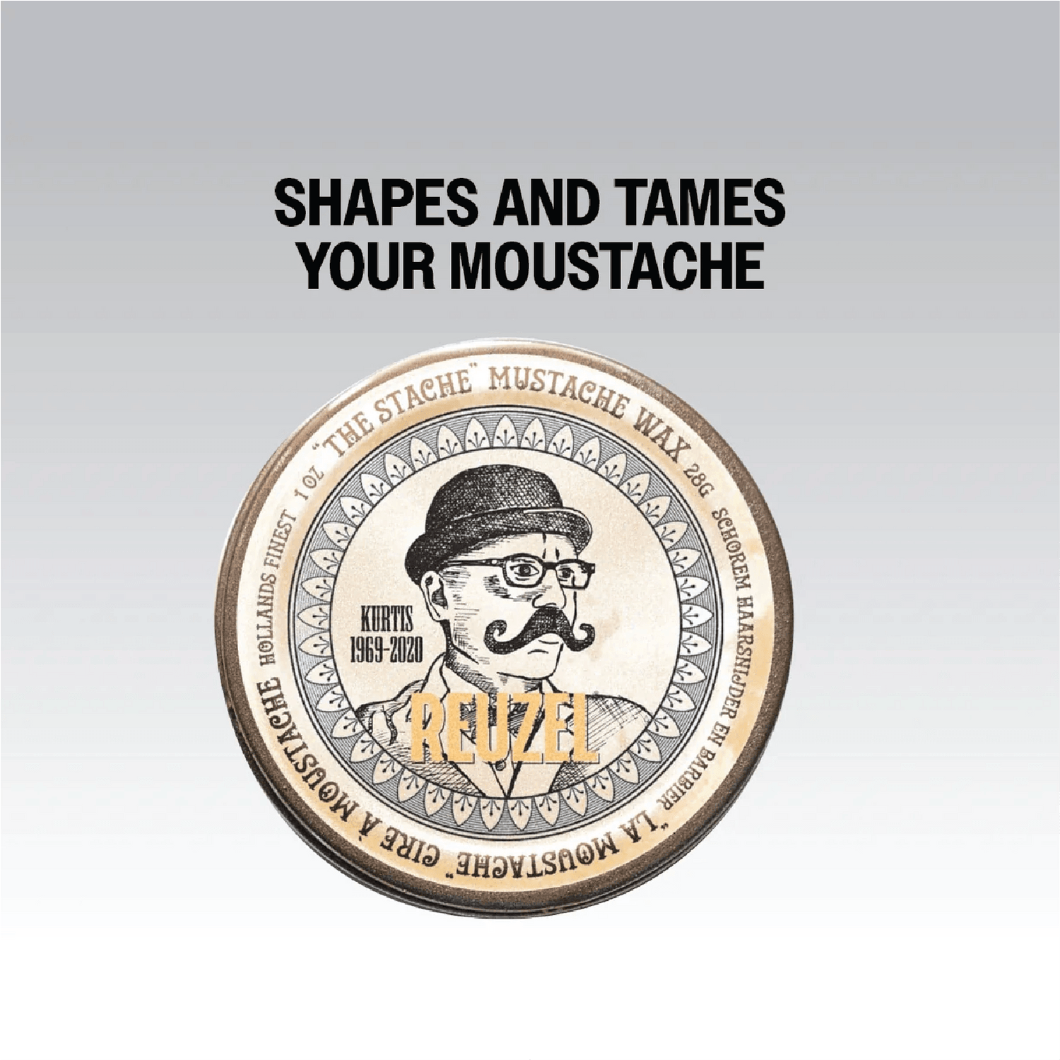 Reuzel Bourbon Sidecar Mustache Wax 28g