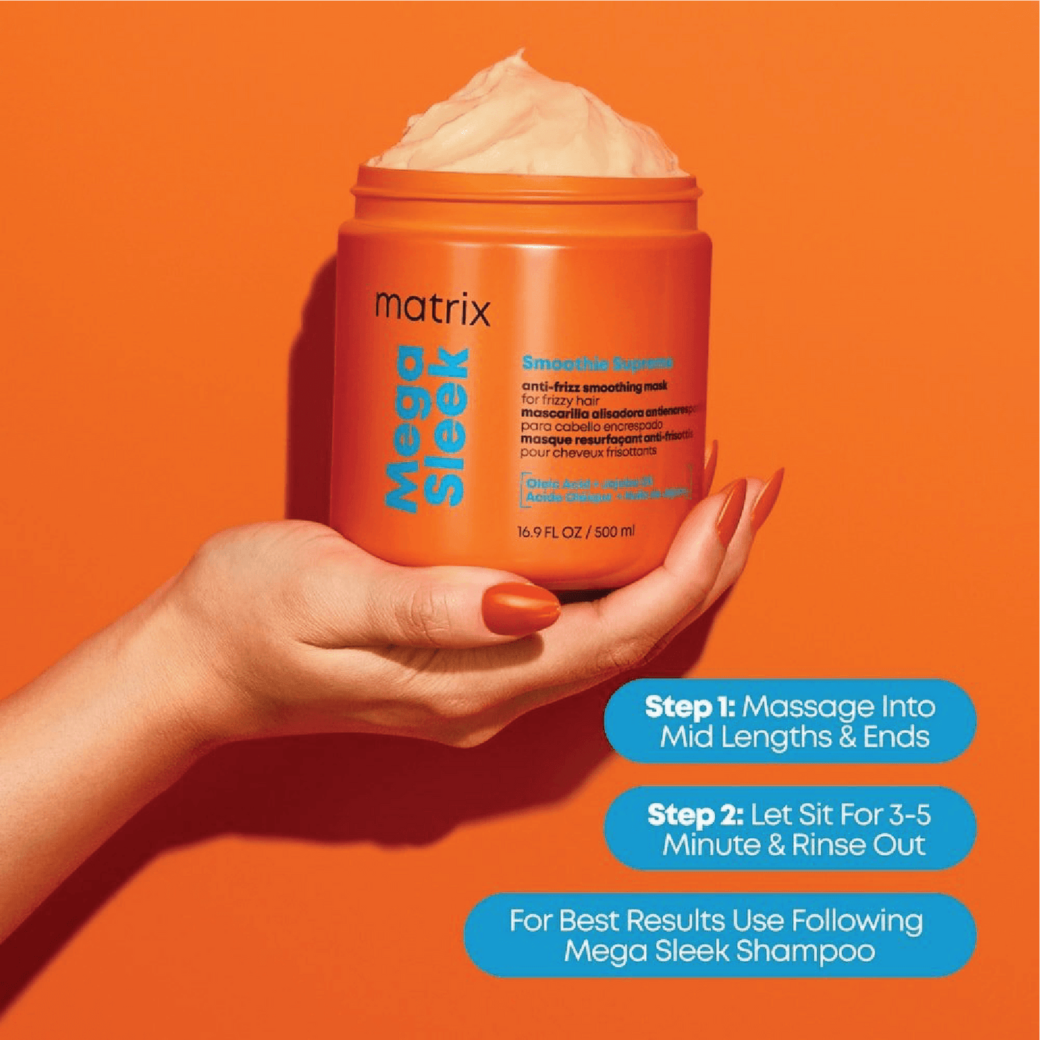 Matrix Total Results Mega Sleek Mask for frizzy hair