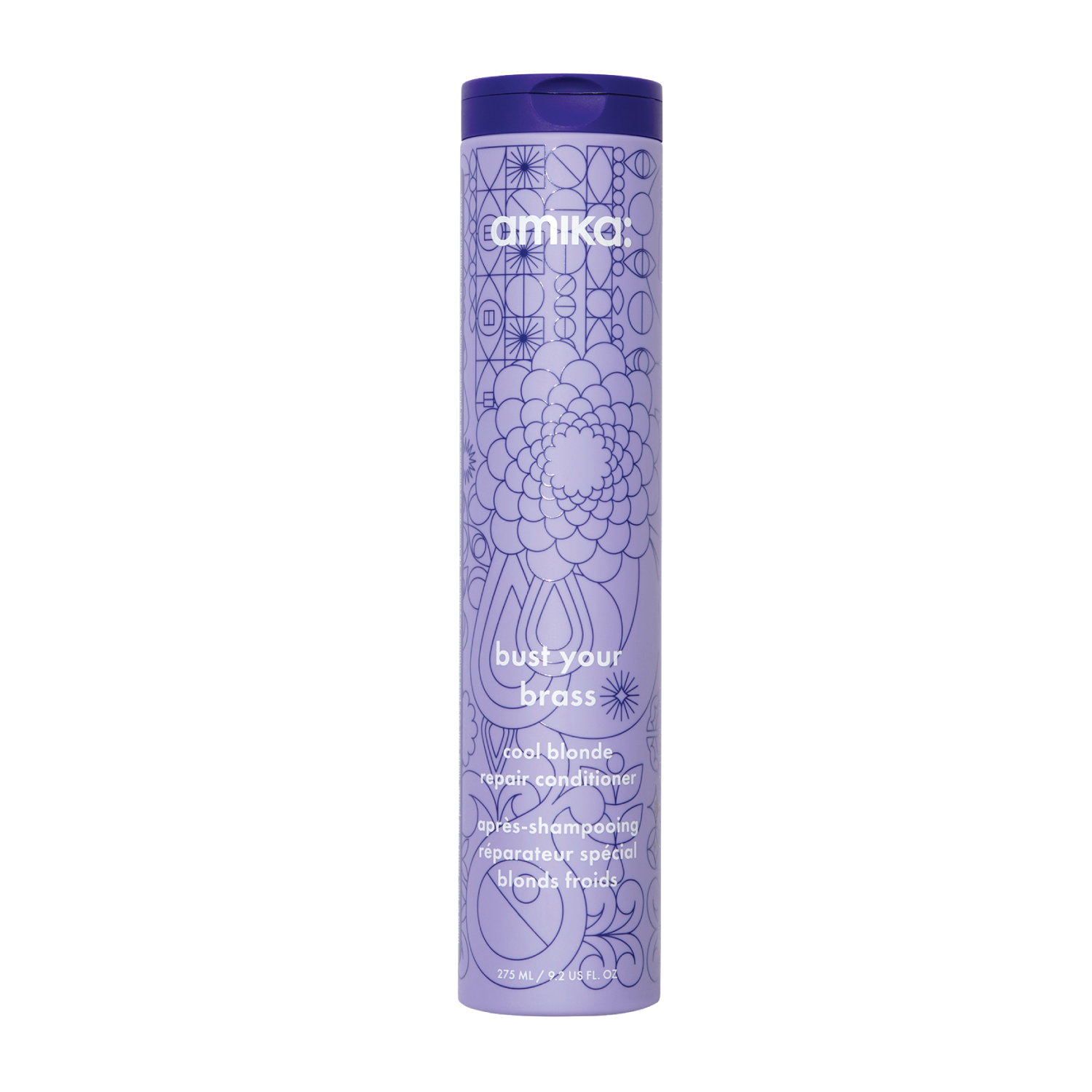 Amika Bust Your Brass Cool Blonde Repair Conditioner 275ml