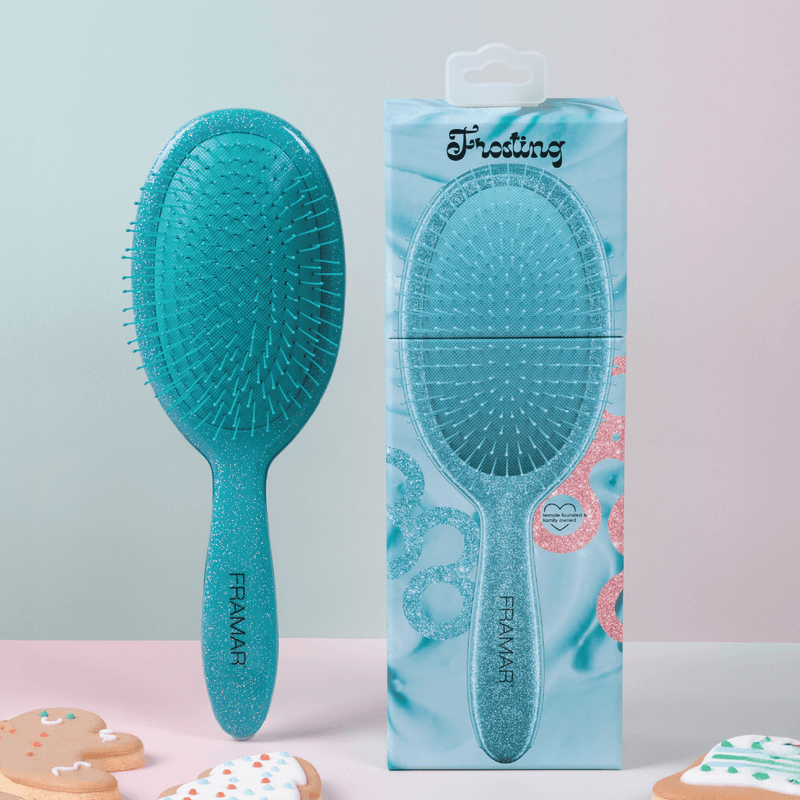 Framar Cookie Cutter Frosting Detangle Brush Limited Edition