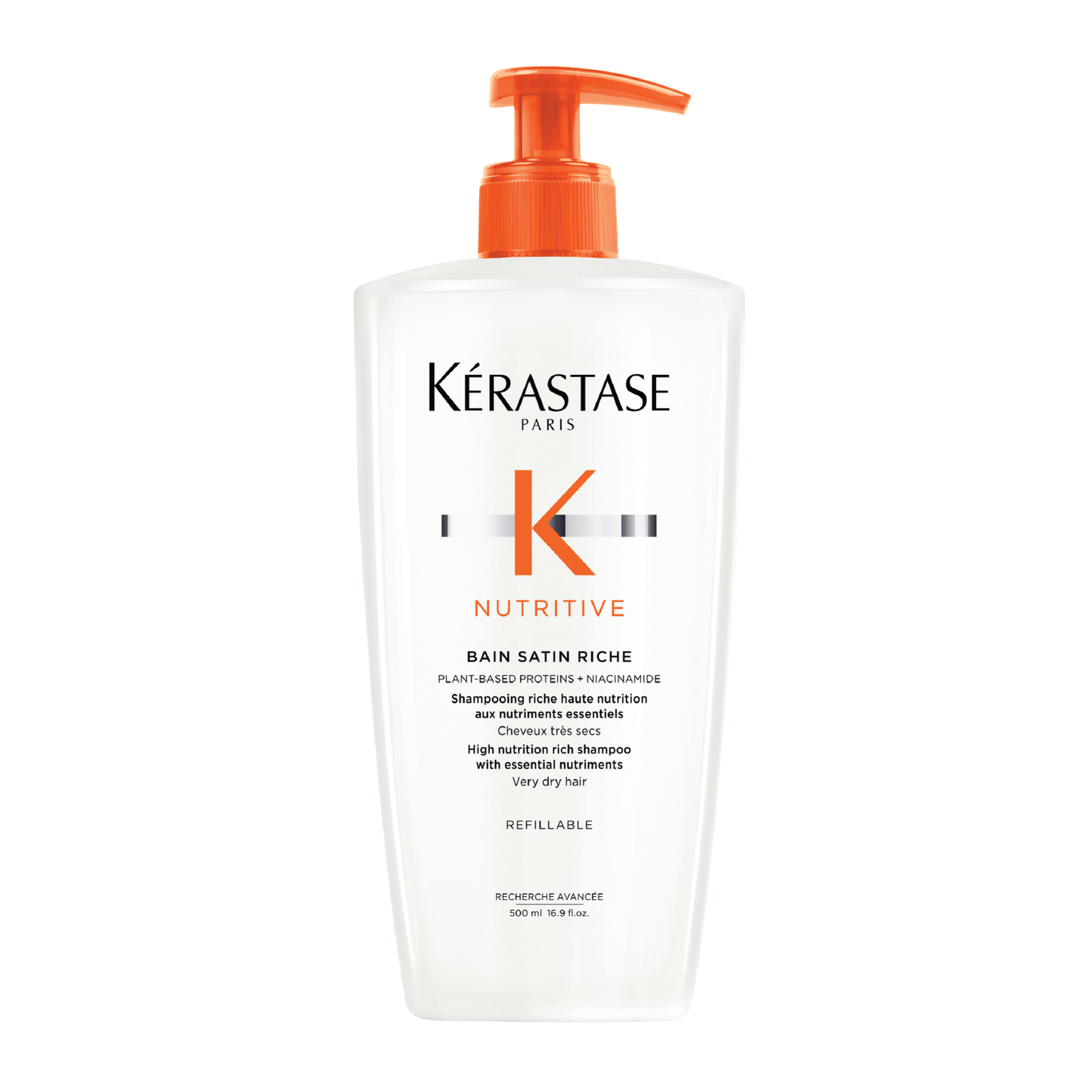 Kerastase Nutritive Bain Satin Riche Shampoo For Very Dry Hair 500ml