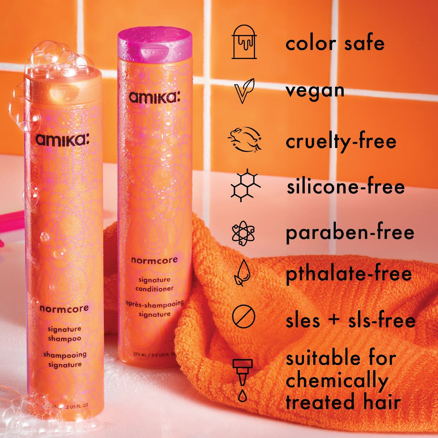 Amika Normcore Signature Shampoo 275ml