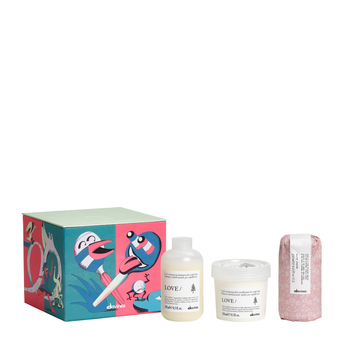 Davines Love Curl Trio to provide elasticity to curly or wavy hair