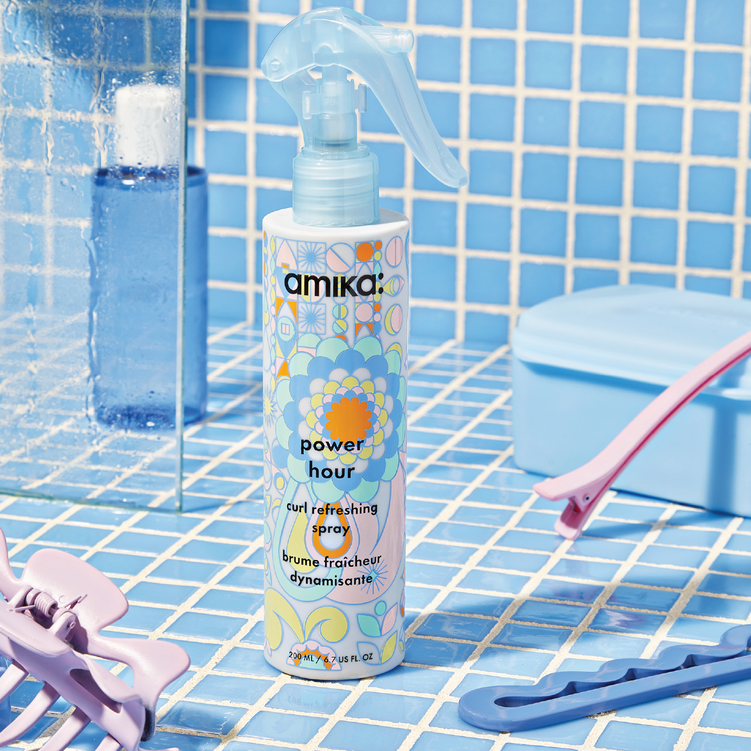 Amika Power Hour Curl Refreshing Spray 200ml
