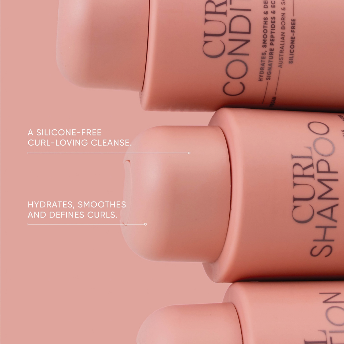 Nak Signature Curl Duo to hydrate and smooth curls 