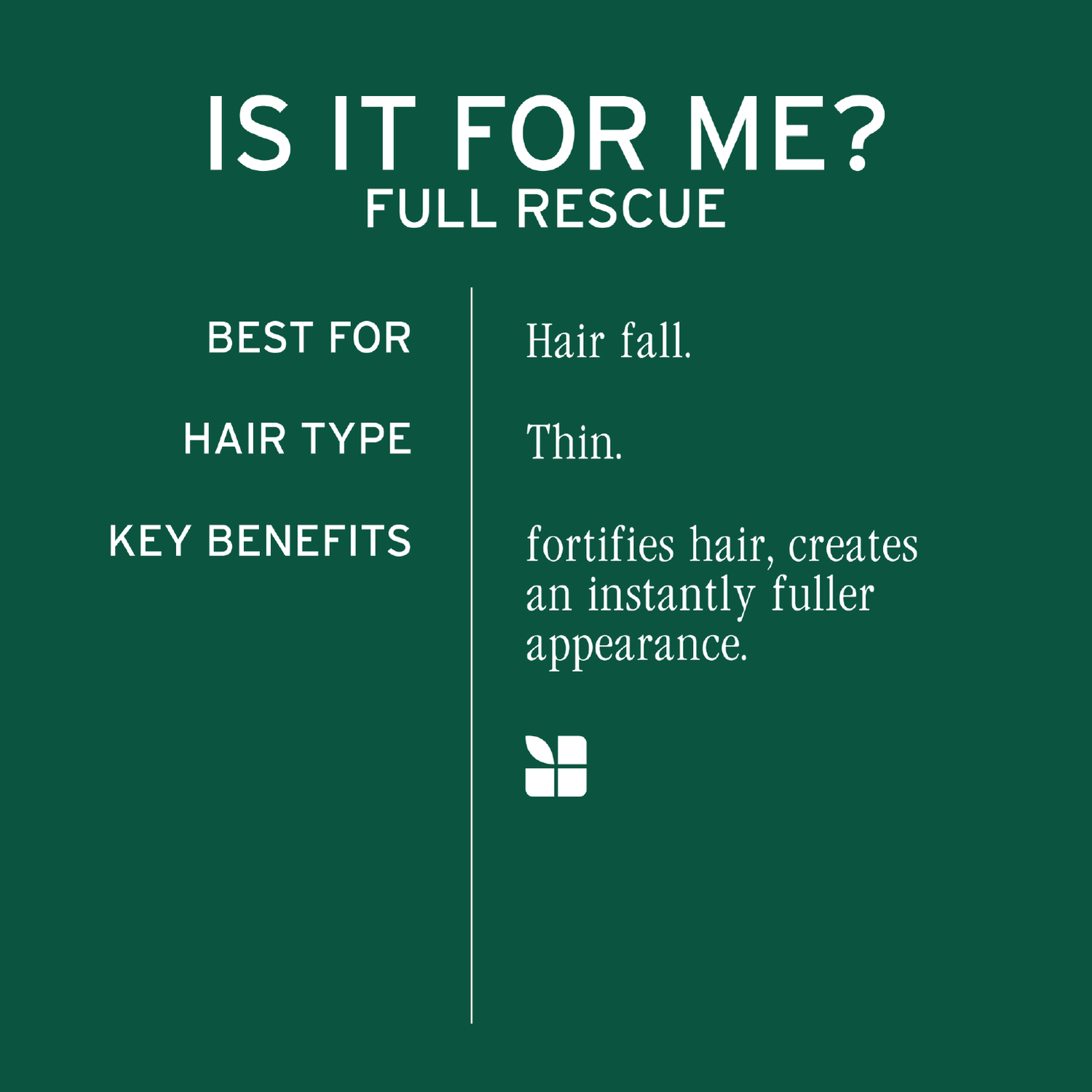 Biolage Full Rescue Serum 50ml