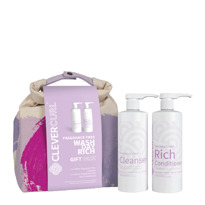 Fragrance Free Clever Curl Wash Day Rich Duo