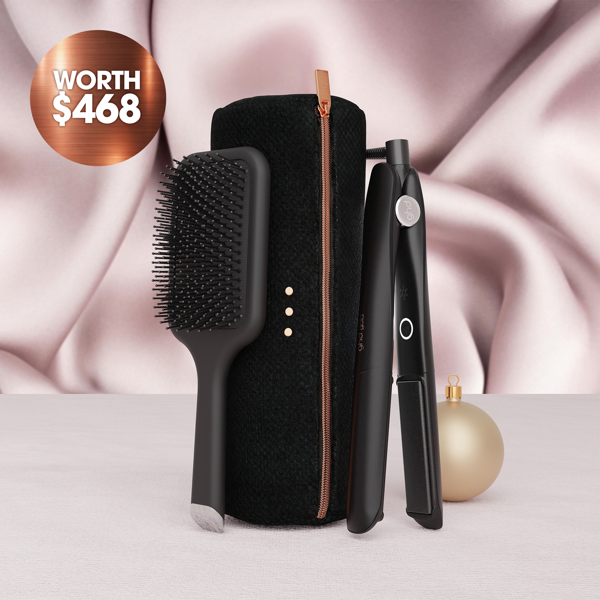 ghd Gold Hair Straightener Gift Set