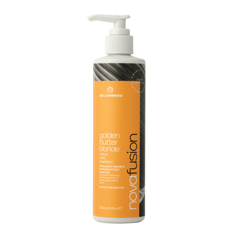 De Lorenzo Novafusion Golden Butter Blonde Shampoo 200ml