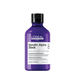 L'Oreal Professional Keratin Alpha Sleek Shampoo to gently cleanse hair