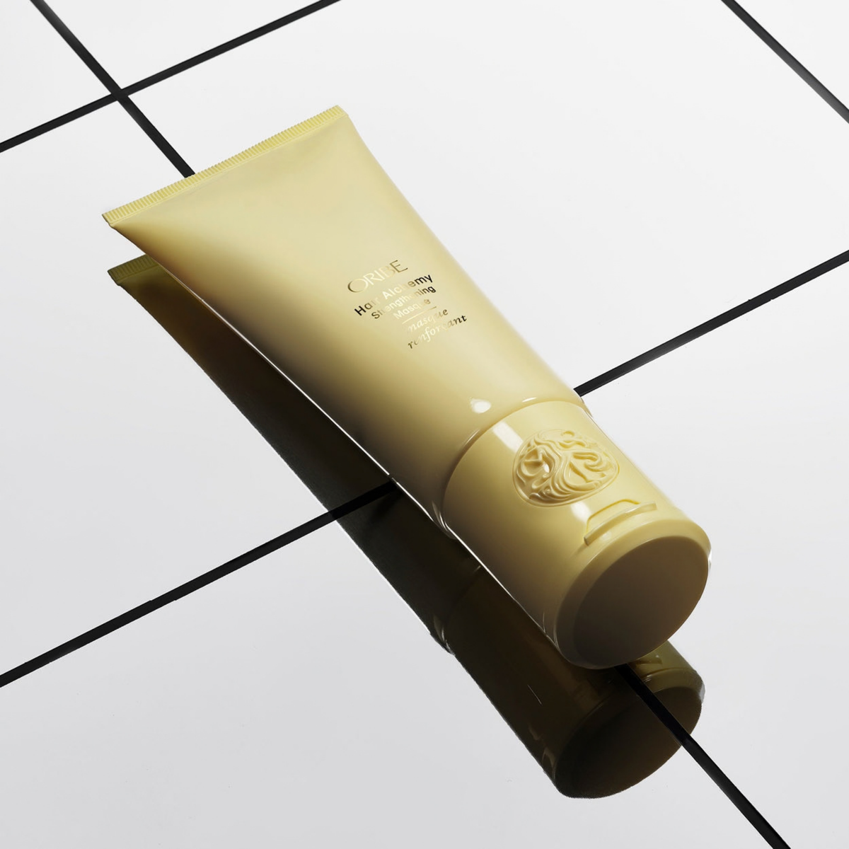 Oribe Hair Alchemy Strengthening Masque to intensely hydrate fragile, weak hair