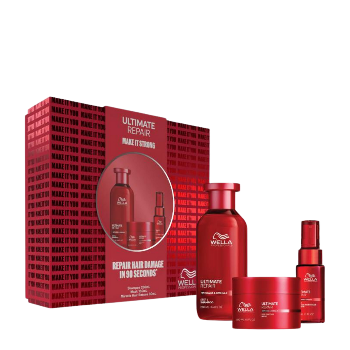 Wella Ultimate Repair Trio Gift Pack to detoxify damaged hair