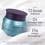 pureology strength cure hair treatment mask for stronger hair 