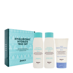 JUUCE Hyaluronic Hydrate + Smooth Enz Trio to restore natural moisture for normal to dry hair