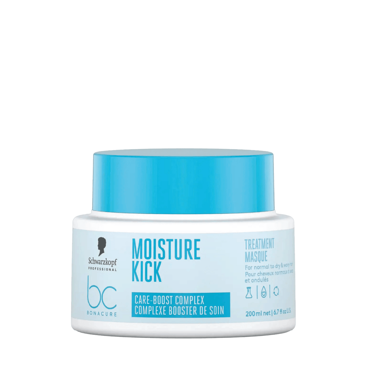Schwarzkopf Professional BC Bonacure Moisture Kick Treatment for deeply treating dry and damaged hair types