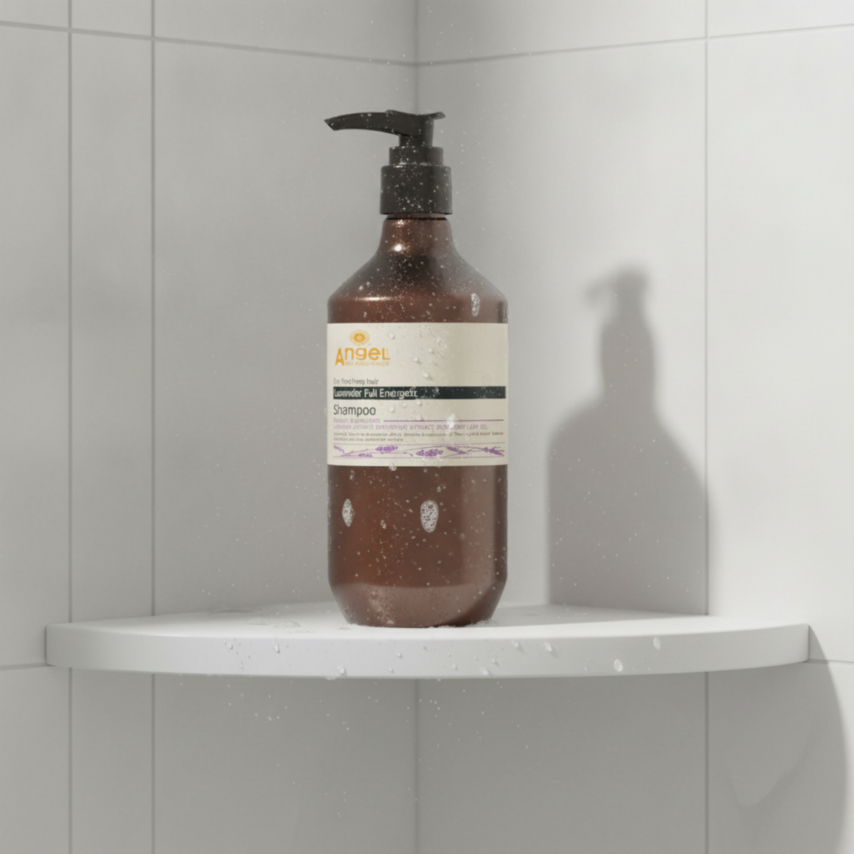 Angel En Provence Lavender Full Energetic Shampoo for silky smooth hair with volume 