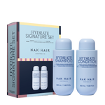 Nak Signature Hydrate Duo to deeply hydrate dry, thirsty hair