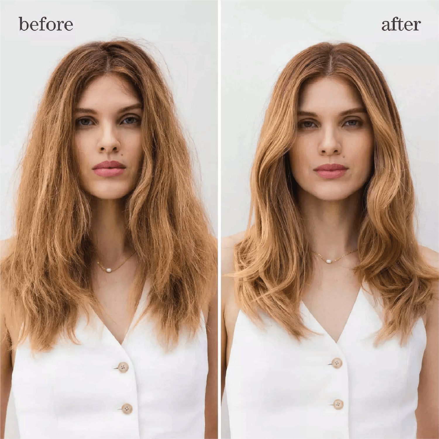 pureology strength cure hair treatment mask before and after of damaged hair