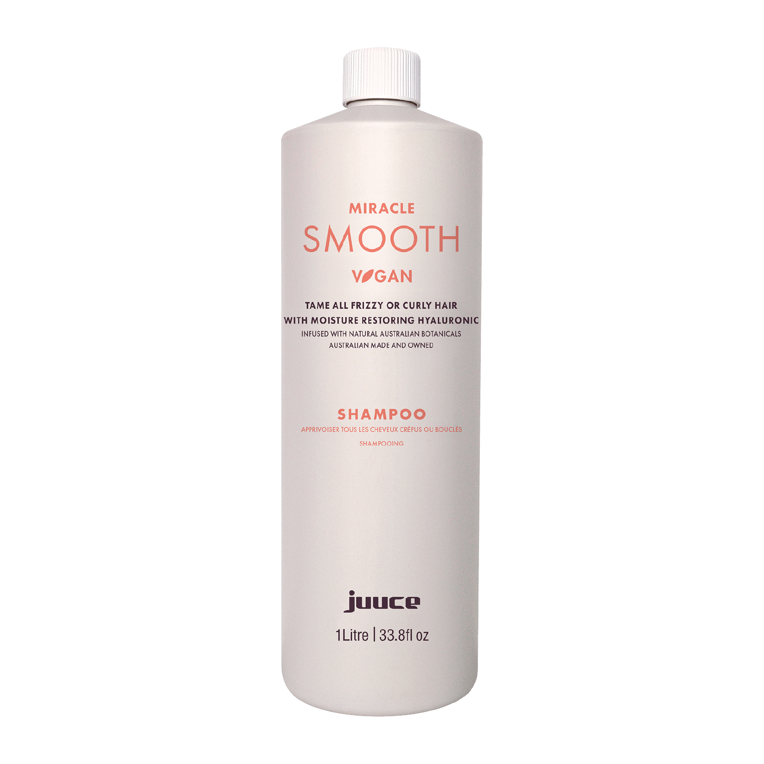 JUUCE Miracle Smooth Shampoo 1 Litre
