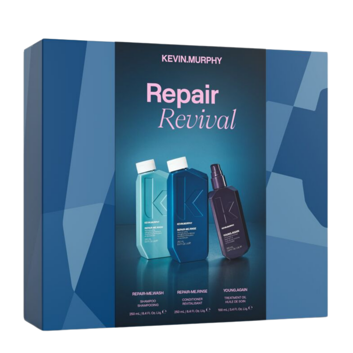 Kevin Murphy Repair Revival Gift Pack to renew and restore dry, damaged and frizzy hair