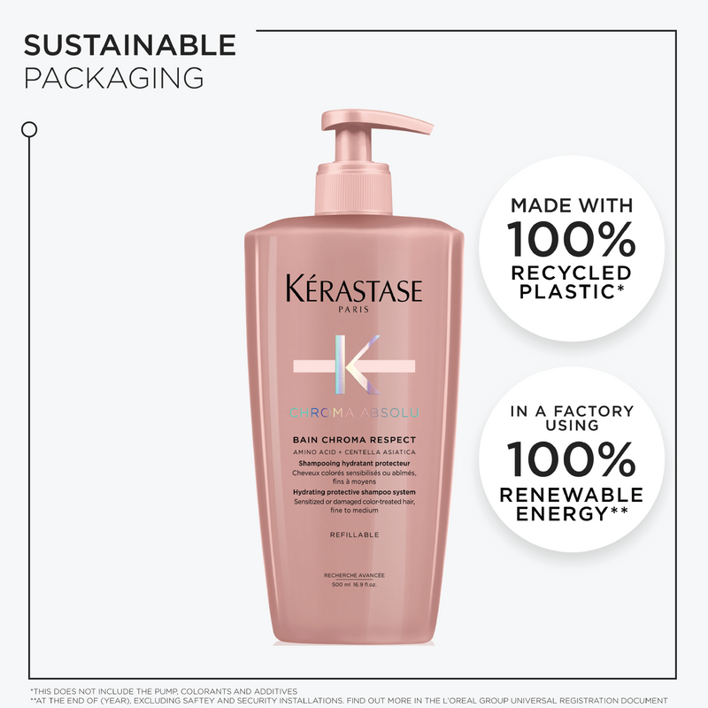 Kérastase Chroma Absolu Respect Shampoo For Colour-Treated Hair 500ml