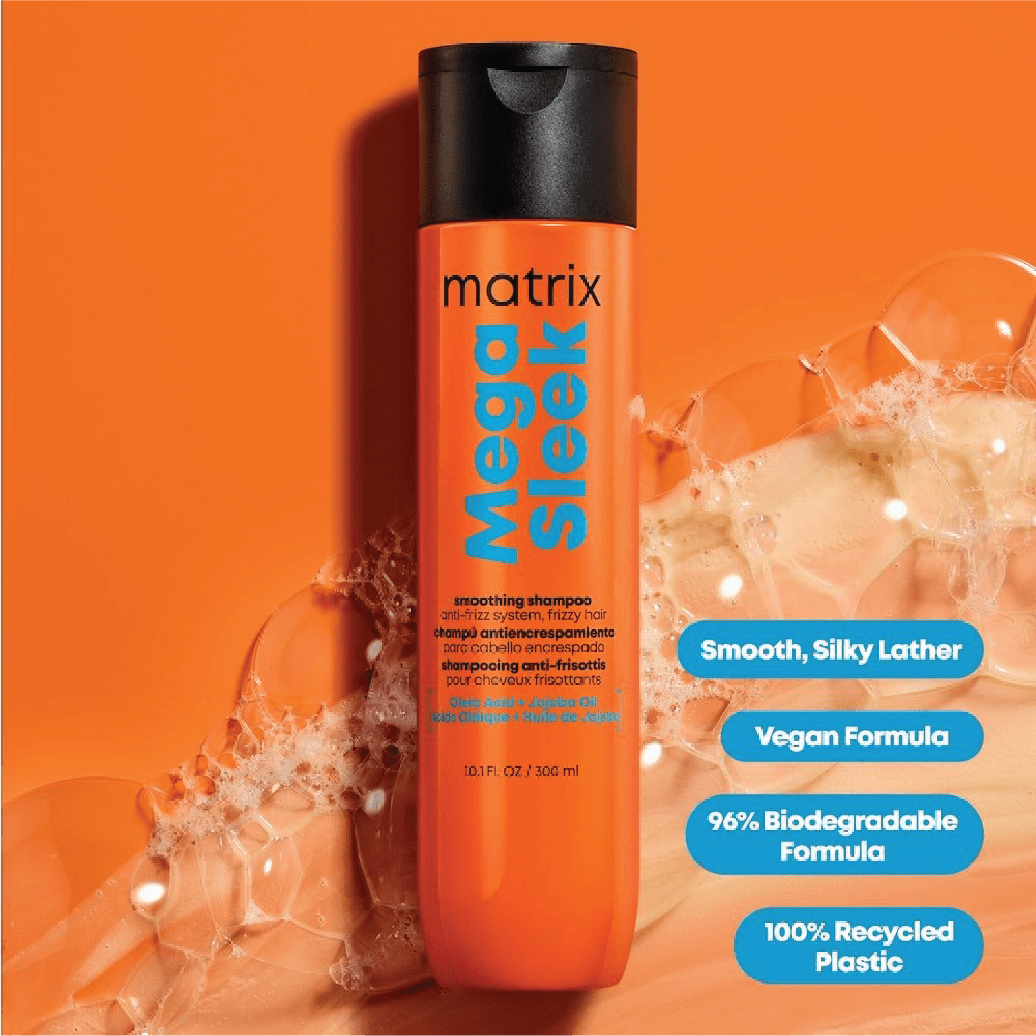 Matrix Total Results Mega Sleek Shampoo for frizz control