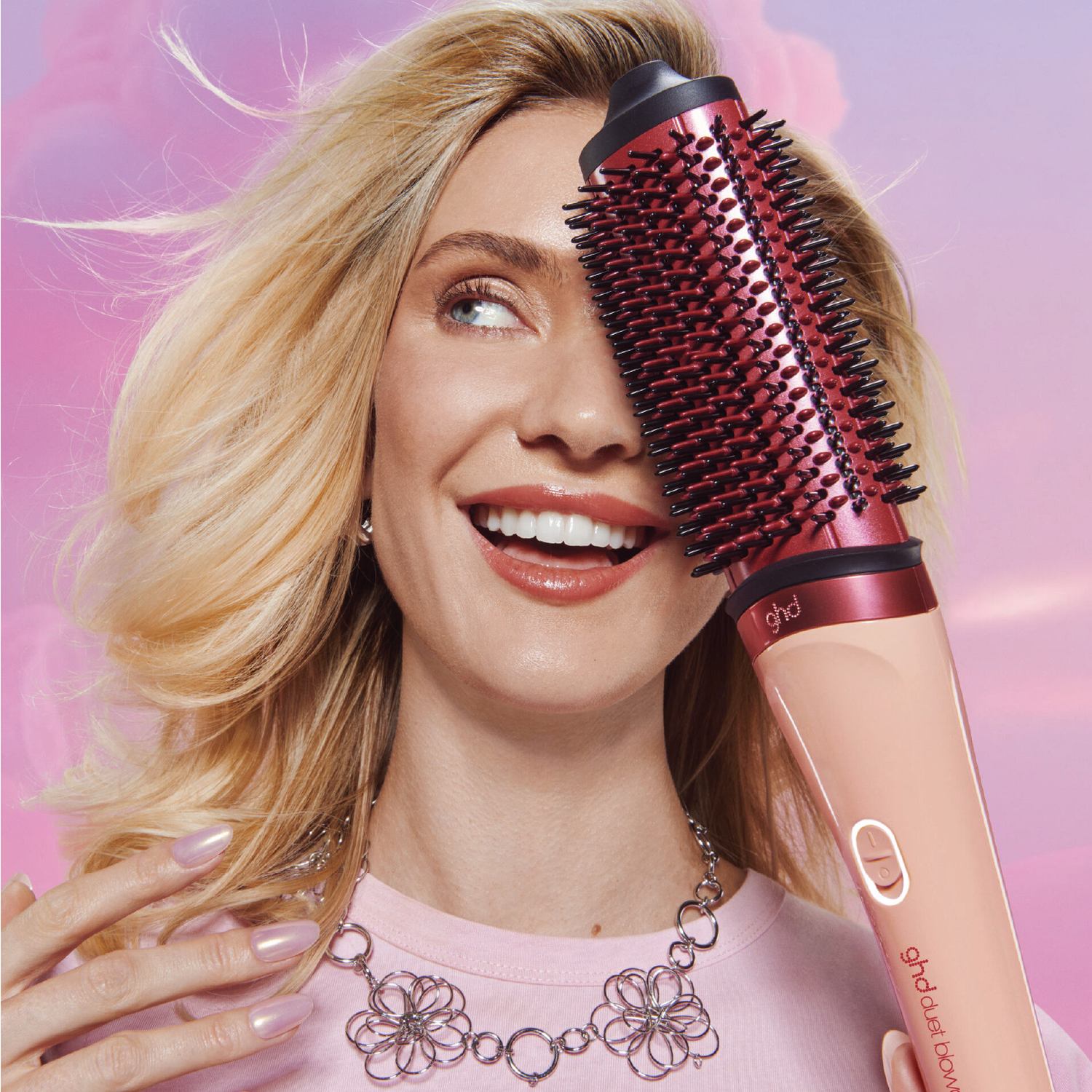 ghd Duet Blowdry Hot Air Styler Sunkissed Peach - Limited Edition