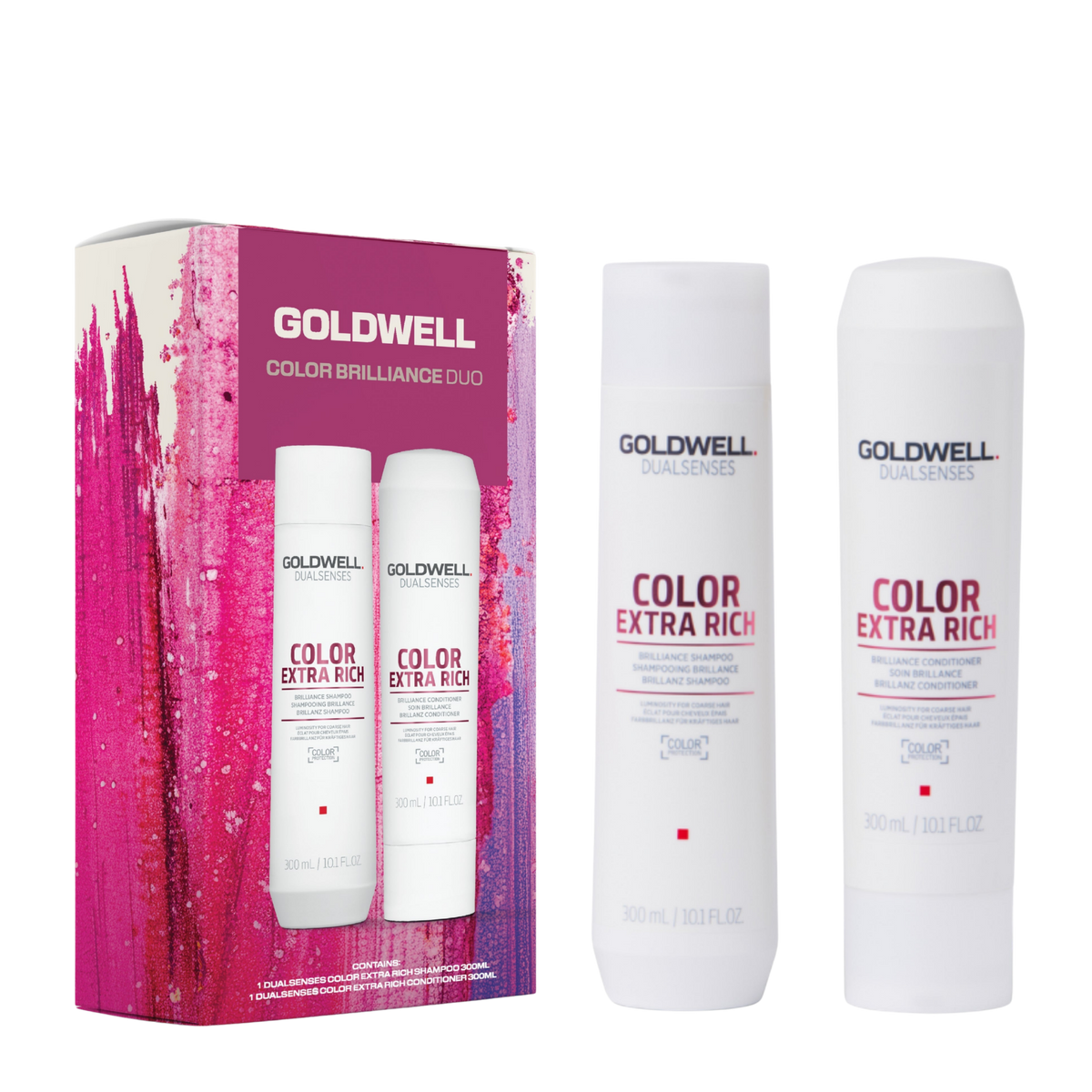 Goldwell Dualsenses Color Extra Rich Duo to help minimise colour fade