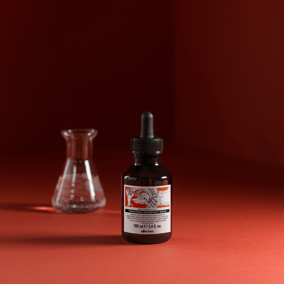 Davines Naturaltech Energizing Overnight Serum to support scalp comfort and hydration 