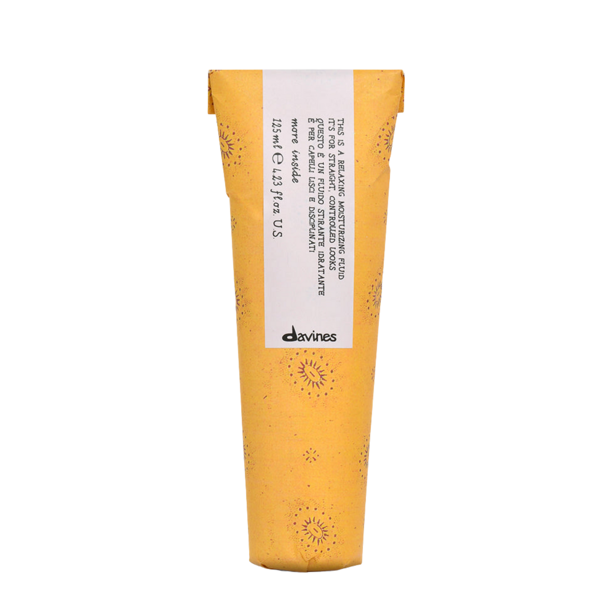 Davines MI Relaxing Moisturizing Fluid to eliminate frizz for straight styles