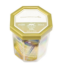 555 Mini Bobby Pins 1.5" Gold