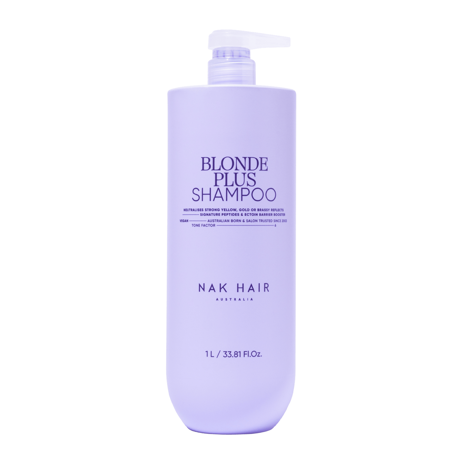 Nak Signature Blonde Plus Shampoo 1 Litre