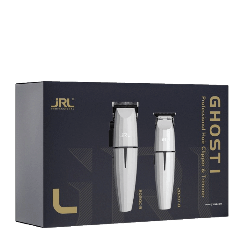 JRL Ghost ONYX Clipper and Trimmer Duo - White