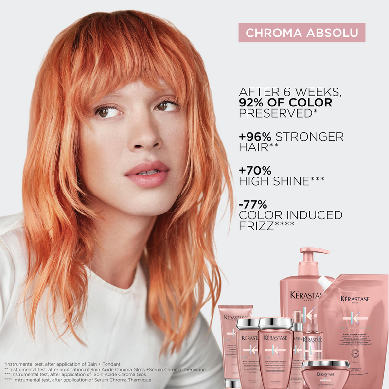 Kérastase Chroma Absolu Respect Refill Shampoo Pouch For Colour-Treated Hair 500ml