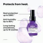 L'Oreal Professional Keratin Alpha Sleek Serum for anti-humidity