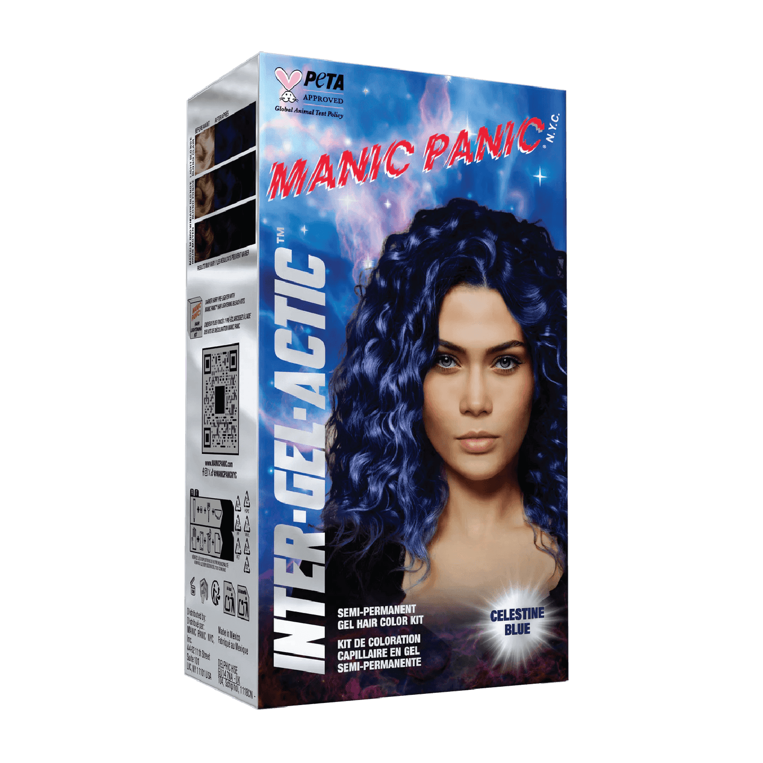 Manic Panic® Inter-GEL-actic™ Hair Color Kit - Celestine Blue™