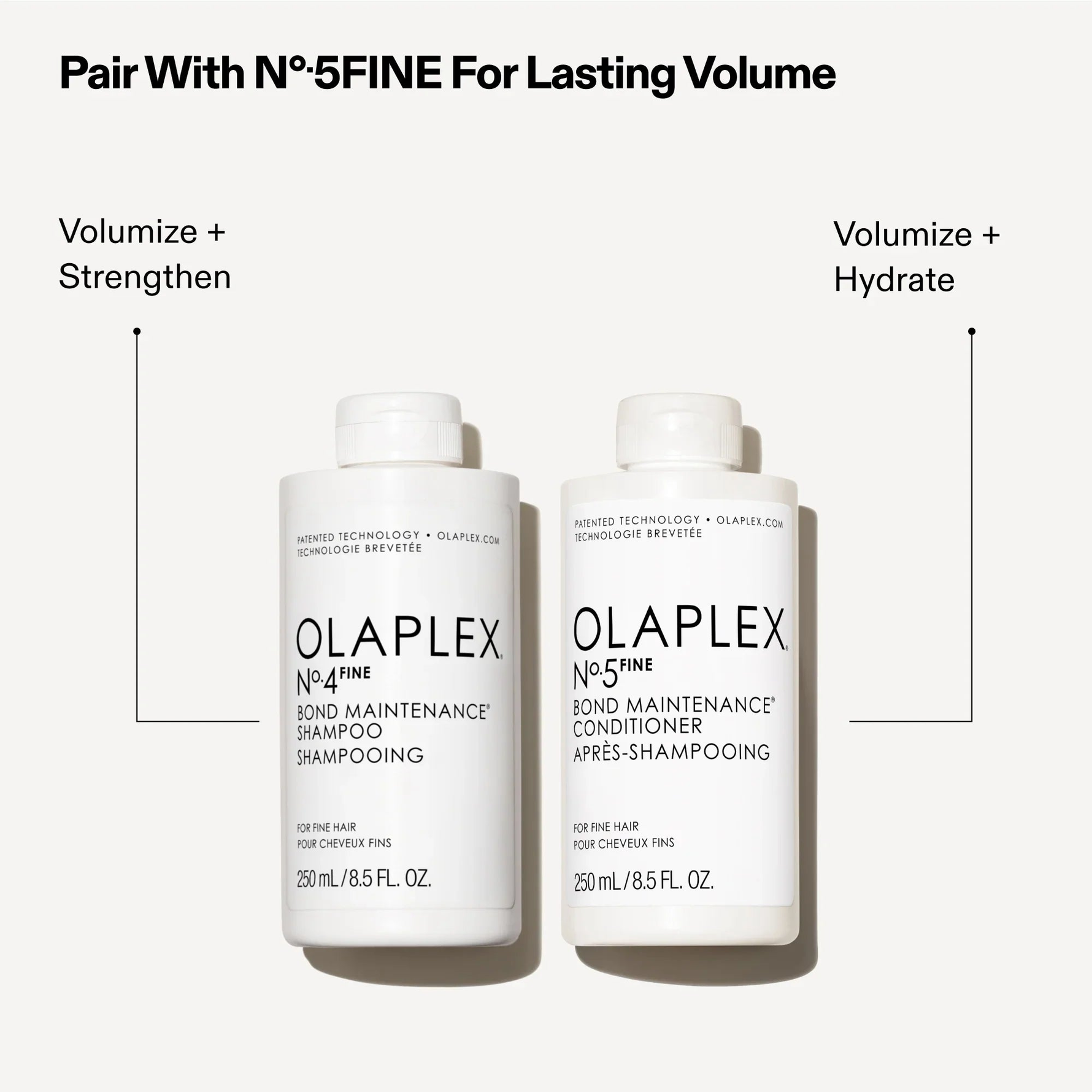 Olaplex No.4Fine Bond Maintenance Shampoo for stronger hair at a molecular level